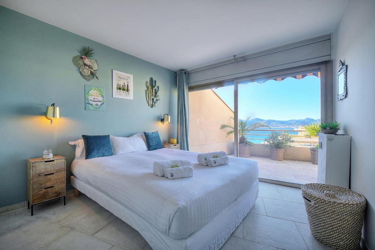 Immogroom - Panoramic Sea View - Terrace - 1 Min From The - Parking Appartement
